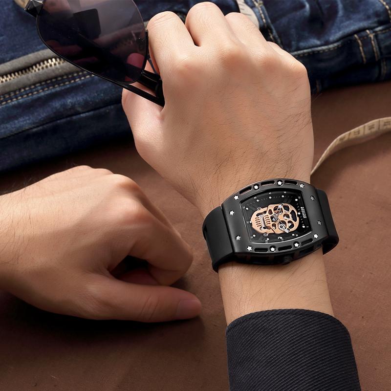 BAOGELA Watch Skull face