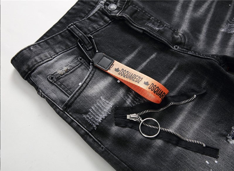 Black and Gray paints Jeans for men