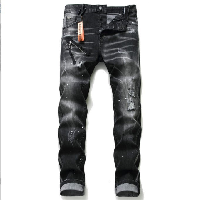 Black and Gray paints Jeans for men