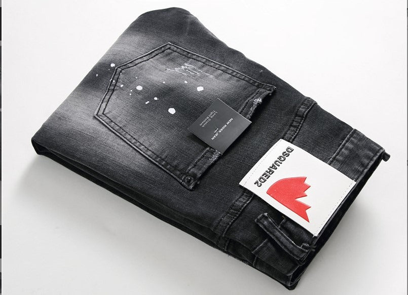 Black and Gray paints Jeans for men